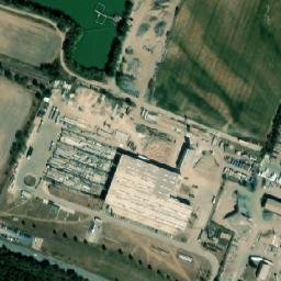 Satellite imagery of Malá Čeperka [Čeperka] factory chimney, CZ