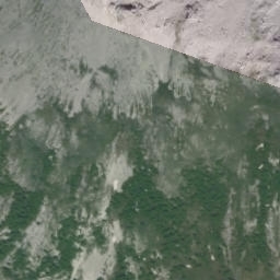 Satellite imagery of Mount Gass, CA