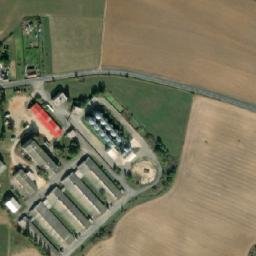 Satellite imagery of [Oráčov] church t., CZ