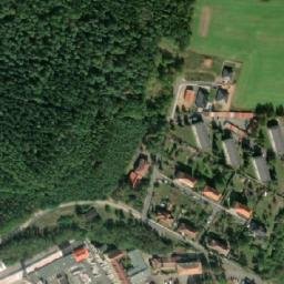 Satellite imagery of Rako I [Rakovník] ceramic factory chimney, CZ