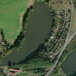 Satellite imagery of Rako I [Rakovník] ceramic factory chimney, CZ