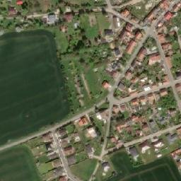 Satellite imagery of [Hostouň u Prahy] church t., CZ