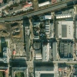 Satellite imagery of [Praha-Vysočany] Factory chimey, CZ