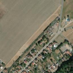 Satellite imagery of [Vysoké Chvojno] church t., CZ