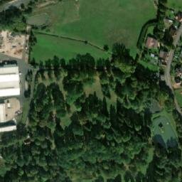 Satellite imagery of [Chyše] monastery church t., CZ