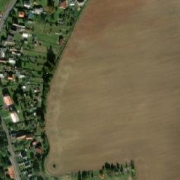 Satellite imagery of [Chyše] church t., CZ