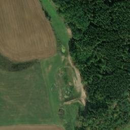 Satellite imagery of [Chyše] church t., CZ