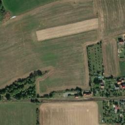 Satellite imagery of [Oráčov] evang. church t., CZ