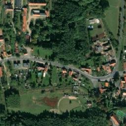 Satellite imagery of [Pšovlky] belfry, CZ
