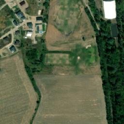 Satellite imagery of [Dříteč] church t., CZ