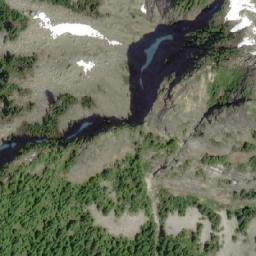 Satellite imagery of Beartooth Mountain, CA