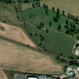 Satellite imagery of [Rakovník] hospital chimney, CZ