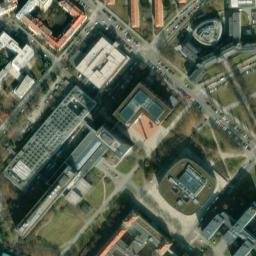 Satellite imagery of [Praha-Dejvice] church t., CZ