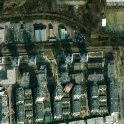 Satellite imagery of [Praha-Vysočany] Factory chimey, CZ