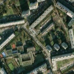 Satellite imagery of [Praha-Černý Most] heat plant chimney, CZ