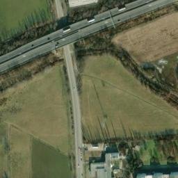 Satellite imagery of [Praha-Horní Počernice] poultry farm chimney, CZ