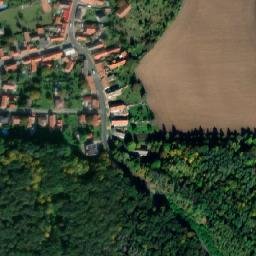 Satellite imagery of [Kounice] church t., CZ