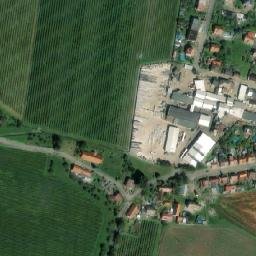 Satellite imagery of [Doudleby nad Orlicí] former textil factory chimney, CZ