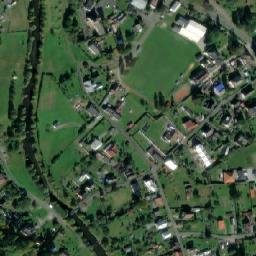 Satellite imagery of [Karlovice ve Slezsku] church t., CZ