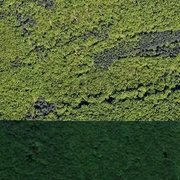 Satellite imagery of cairn, PL
