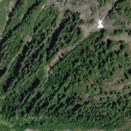 Satellite imagery of Beartooth Mountain, CA