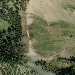 Satellite imagery of Big Sister Mountain, CA