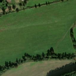 Satellite imagery of [Chyše] church t., CZ