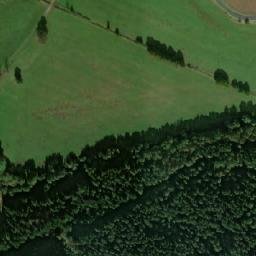 Satellite imagery of [Chyše] church t., CZ