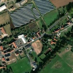Satellite imagery of Sv.Vavřinec [Senomaty] church t., CZ