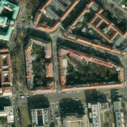 Satellite imagery of [Praha-Dejvice] church t., CZ