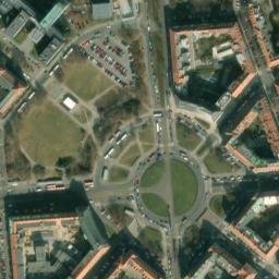 Satellite imagery of [Praha-Dejvice] church t., CZ