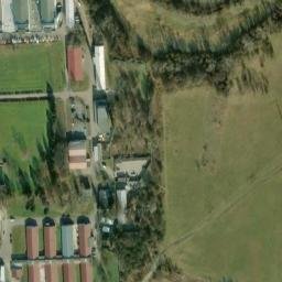 Satellite imagery of [Praha-Horní Počernice] poultry farm chimney, CZ