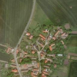 Satellite imagery of [Ohaře] church t., CZ