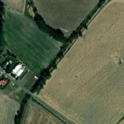 Satellite imagery of [Dříteč] church t., CZ