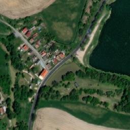 Satellite imagery of [Borohrádek] church sanctus t., CZ