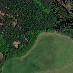 Satellite imagery of [Borohrádek-Šachov] church t., CZ