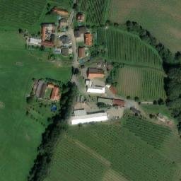 Satellite imagery of [Doudleby nad Orlicí] former textil factory chimney, CZ
