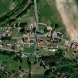 Satellite imagery of [Králíky-Červený Potok] church t., CZ