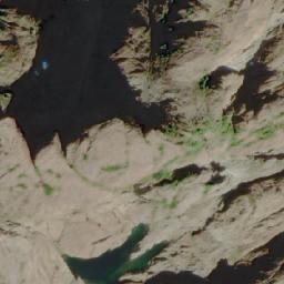 Satellite imagery of Zeballos Peak, CA