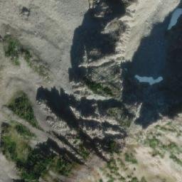 Satellite imagery of Pyramid Mountain, CA