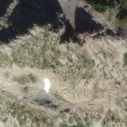 Satellite imagery of Pyramid Mountain, CA