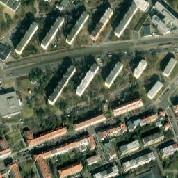 Satellite imagery of [Praha-Veleslavín] heat plant chimney, CZ