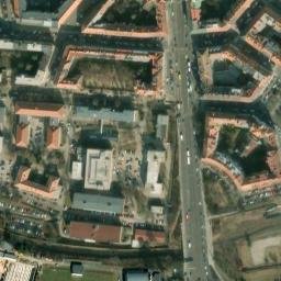Satellite imagery of [Praha-Dejvice] church t., CZ