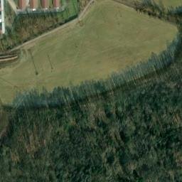 Satellite imagery of [Praha-Horní Počernice] poultry farm chimney, CZ