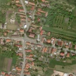 Satellite imagery of [Ohaře] church t., CZ