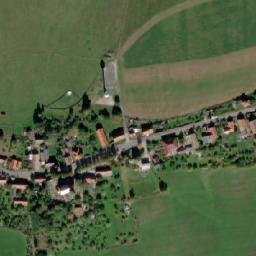 Satellite imagery of [Borohrádek-Šachov] church t., CZ