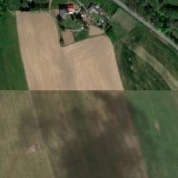 Satellite imagery of [Králíky-Červený Potok] church t., CZ