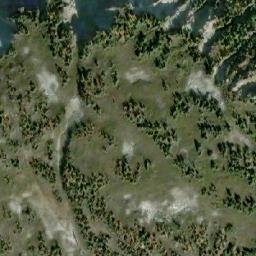 Satellite imagery of Jackass Mountain, CA