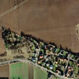 Satellite imagery of [Kyšice] chapel sanctus t., CZ