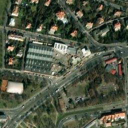 Satellite imagery of Husův sbor [Praha-Dejvice] church t., CZ